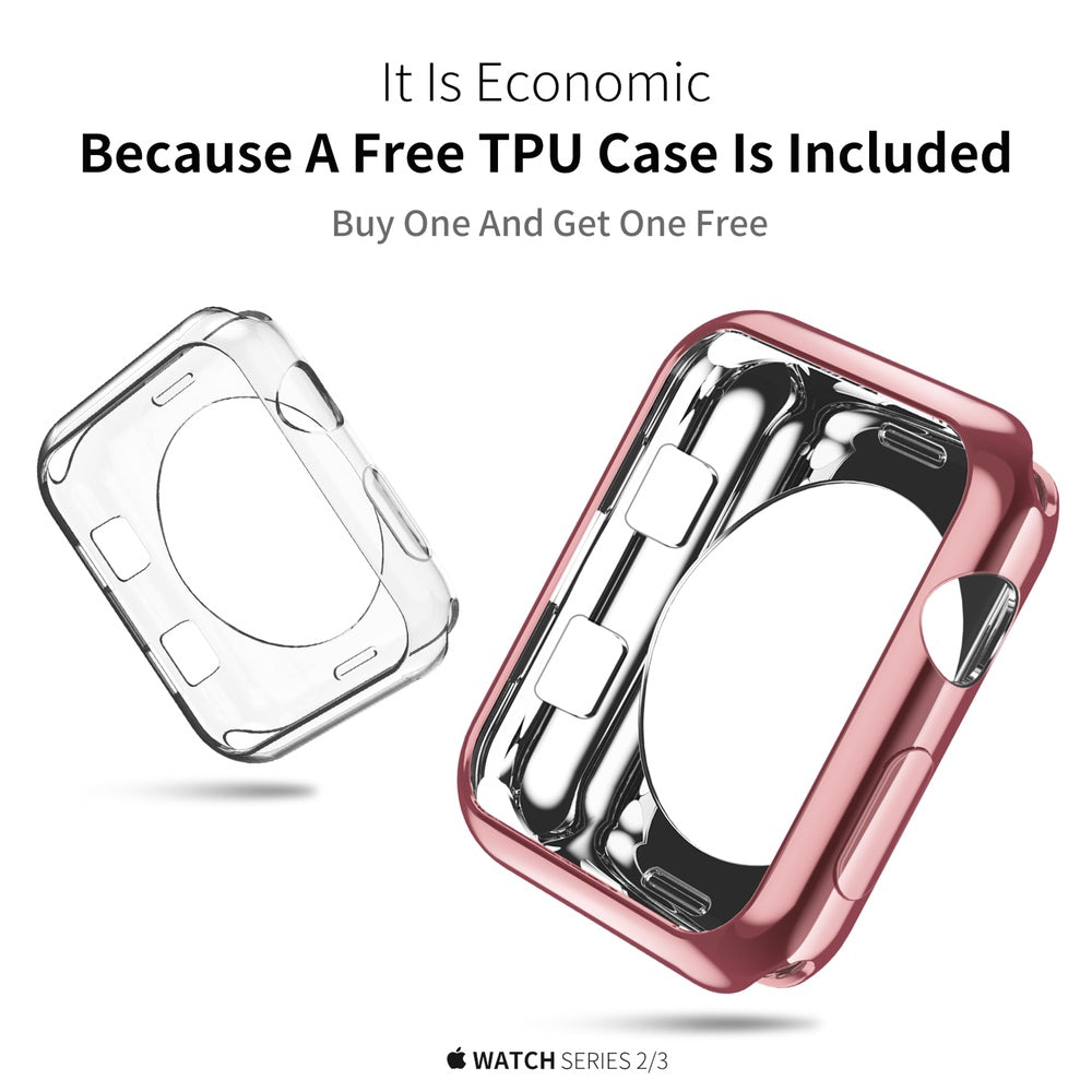 Apple Watch 42mm Case DUX DUCIS Electroplated - Rose Gold