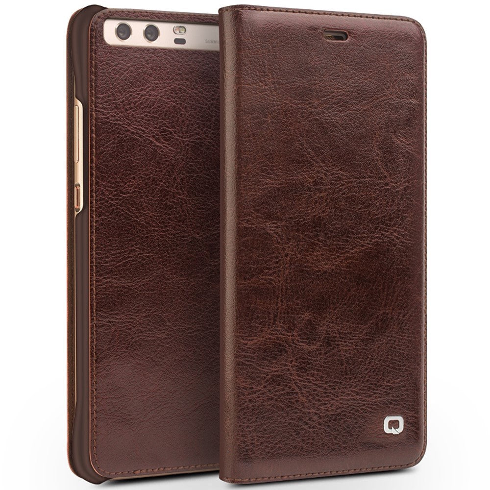 Huawei P10 Case Made With PU Leather and TPU - Brown