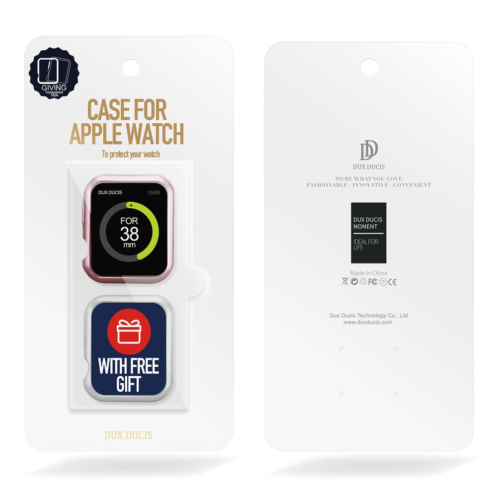 Apple Watch 42mm Case DUX DUCIS Electroplated - Rose Gold