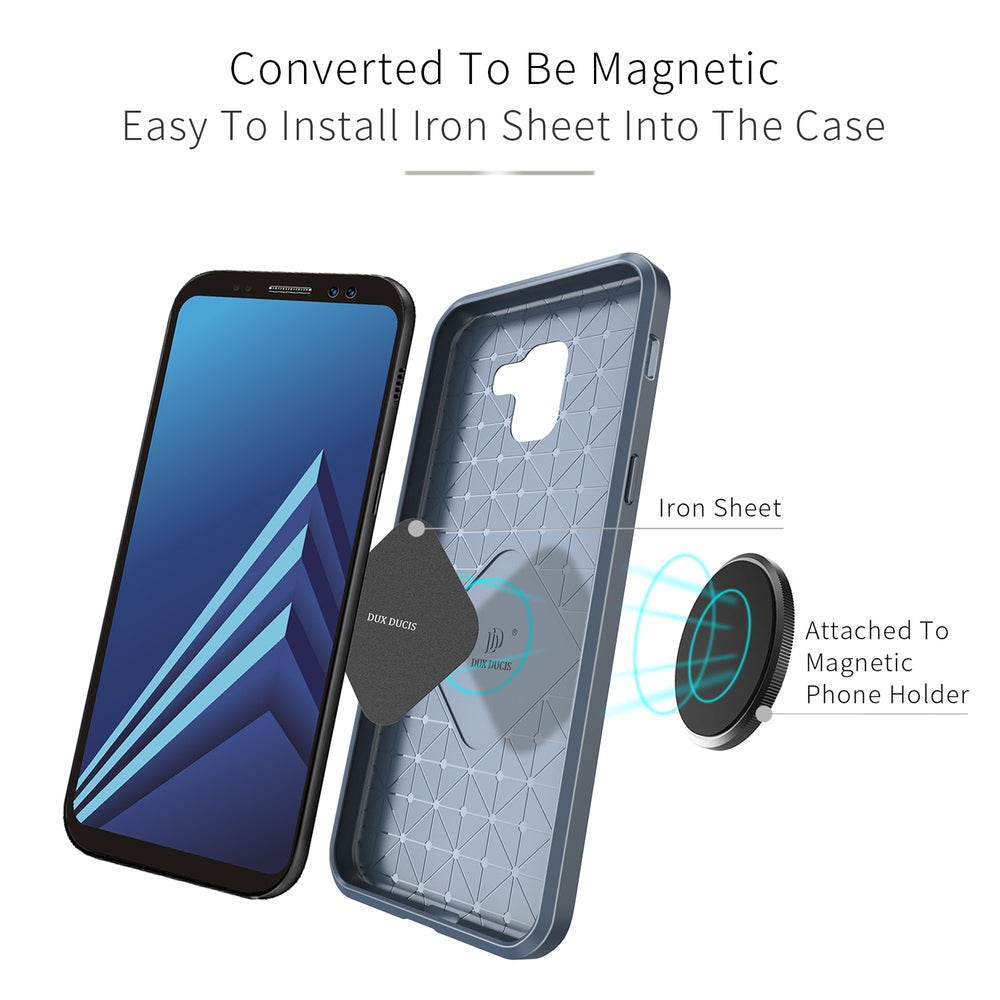 Samsung A8 Plus 2018 Case DUX DUCIS Mojo Series - Blue