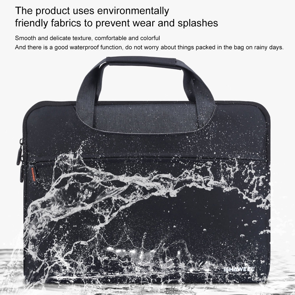 Laptop MacBook Bag 13.3-inch HAWEEL Zipper Handheld - Black
