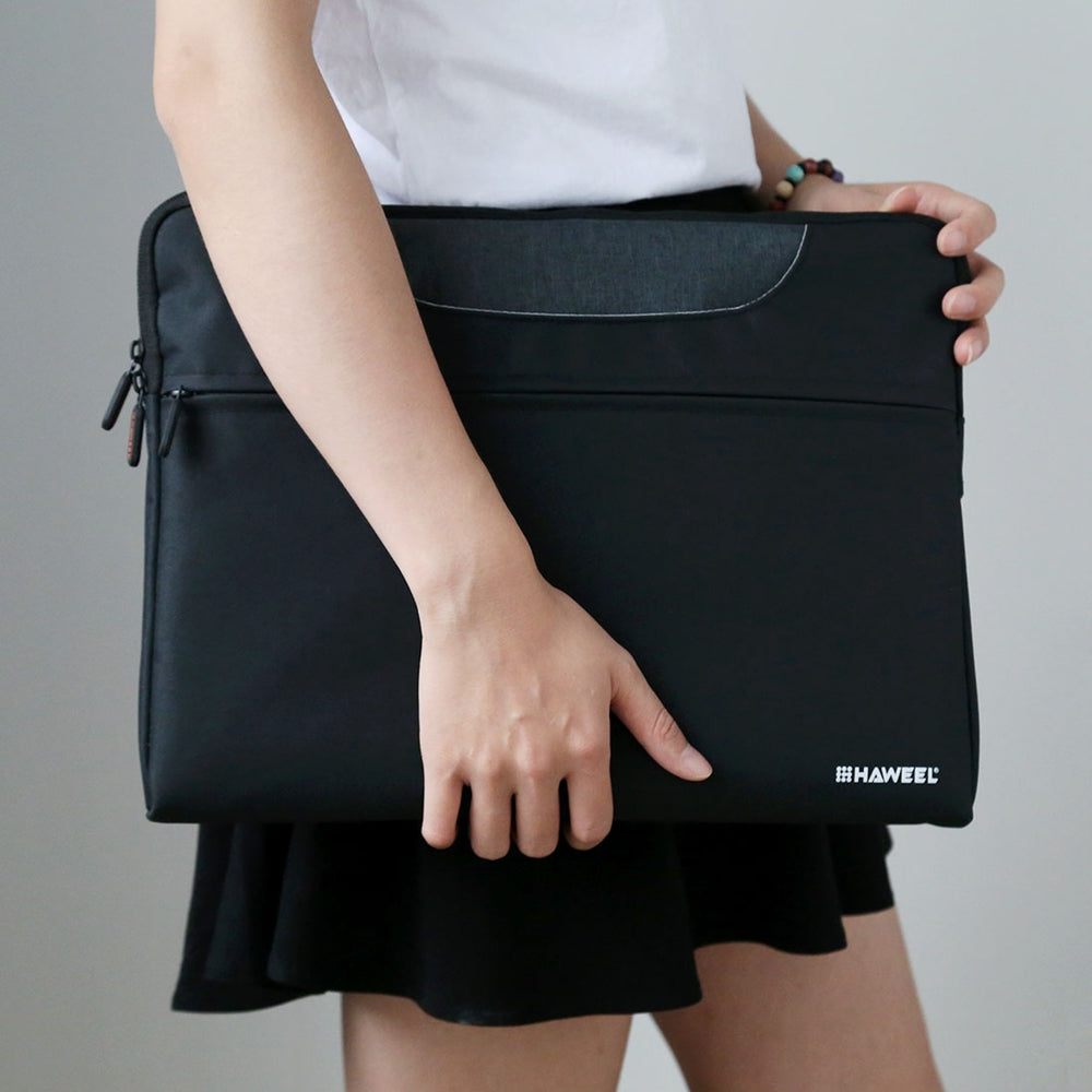 Laptop MacBook Bag 13.3-inch HAWEEL Zipper Handheld - Black