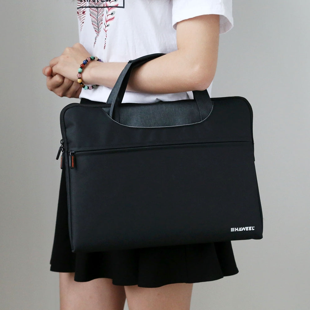 Laptop MacBook Bag 13.3-inch HAWEEL Zipper Handheld - Black
