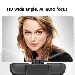 Webcam With Microphone HD 1080P High Definition - Black
