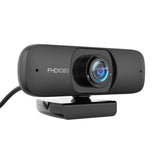 Webcam With Microphone HD 1080P High Definition - Black