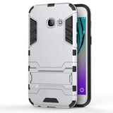 Samsung Galaxy A3 2017 Case Made With TPU and PC - Silver