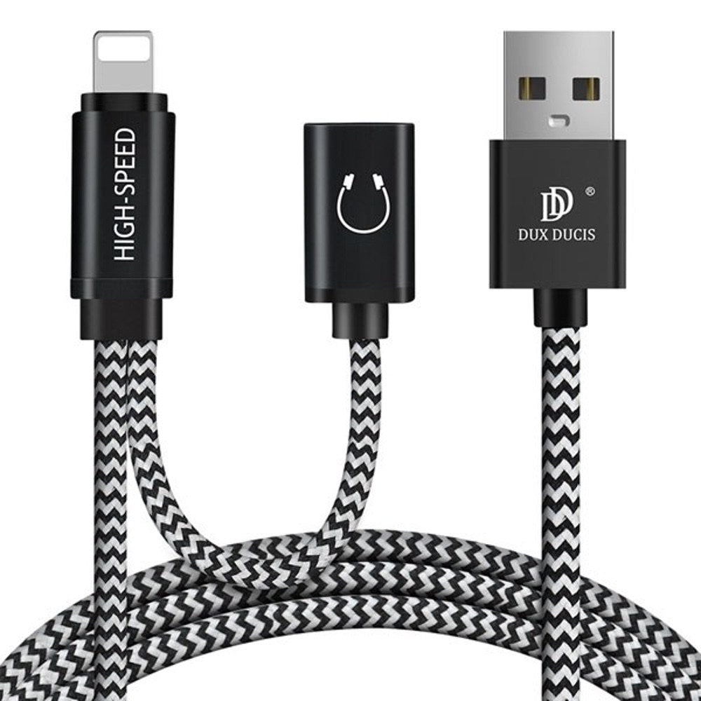 Lightning Cable with Audio & Charging 1M