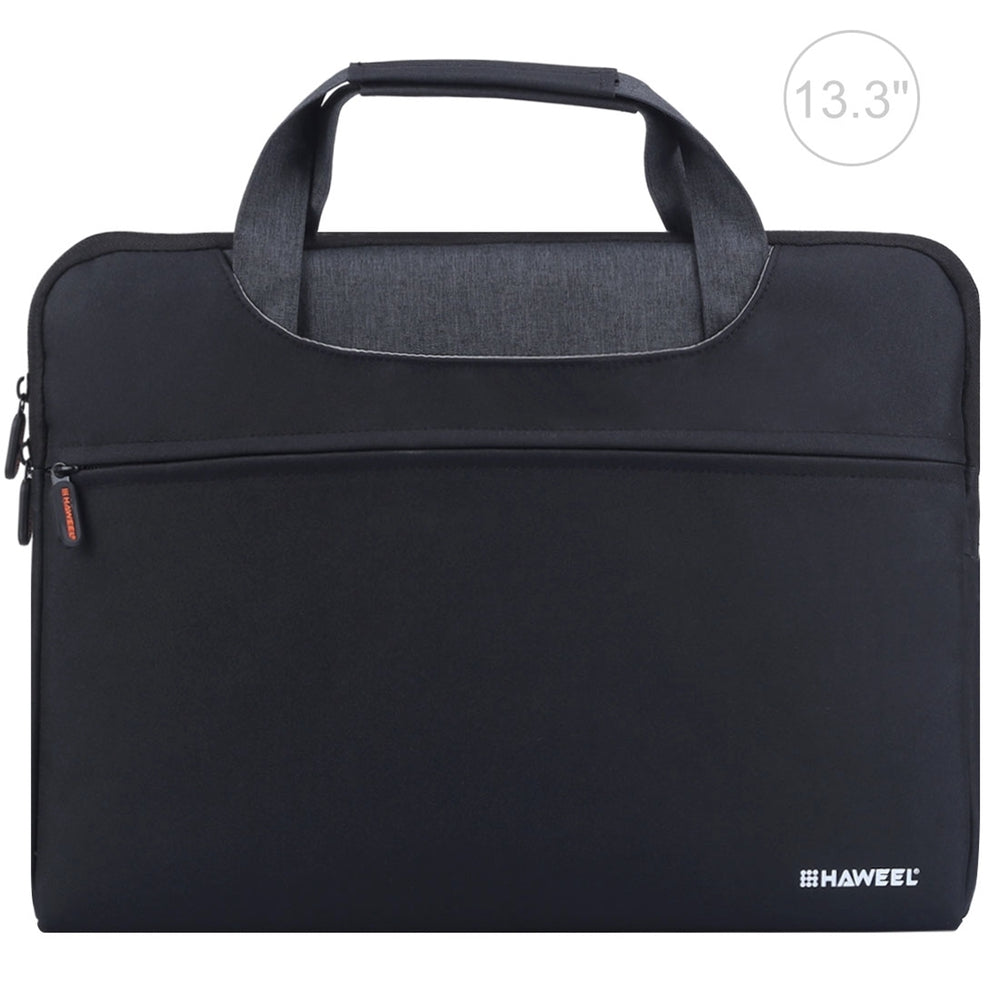 Laptop MacBook Bag 13.3-inch HAWEEL Zipper Handheld - Black