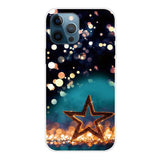 iPhone 12 / iPhone 12 Pro Case Made With Soft TPU - Five pointed Star