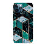 Marble Pattern Printing Soft TPU iPhone 12/12 Pro Case