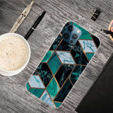 Marble Pattern Printing Soft TPU iPhone 12/12 Pro Case