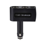 Car Charger Dual USB 6A With 2 Socket Cigarette Lighter Splitter