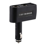 Car Charger Dual USB 6A With 2 Socket Cigarette Lighter Splitter