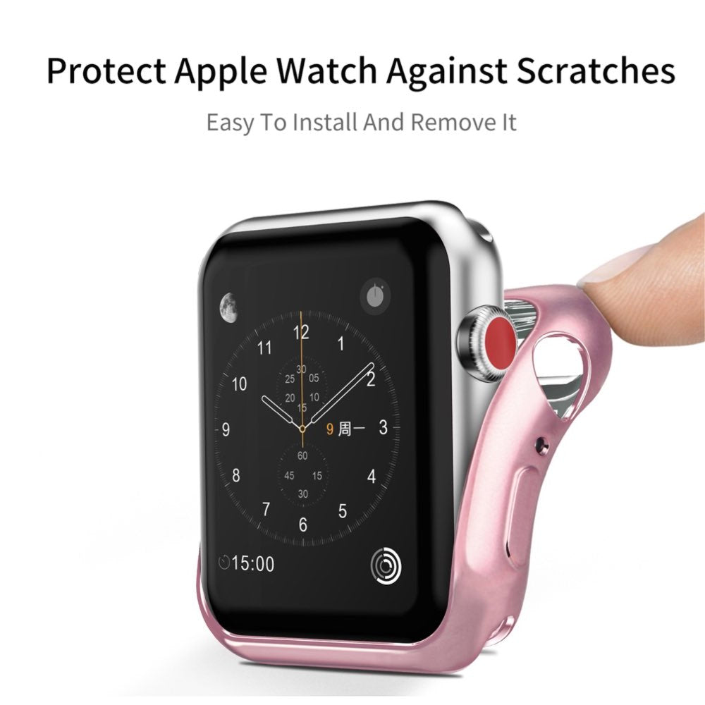 Apple Watch 4 44mm Case Electroplating Case - Rose Gold