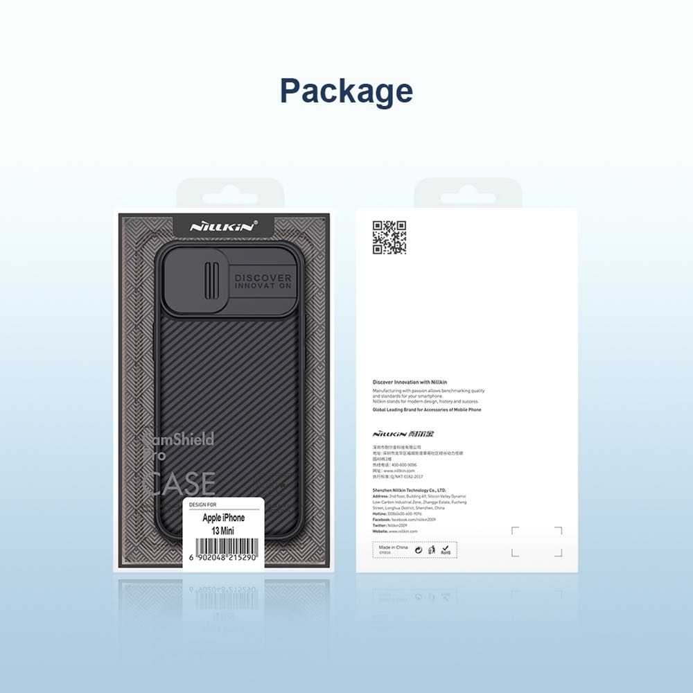iPhone 13 Mini Case NILLKIN CamShield Pro - Black