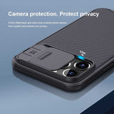 iPhone 13 Pro Case NILLKIN With Camera Shield - Black