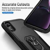 iPhone XR Case Secure Magnetic Armor Shockproof - Black