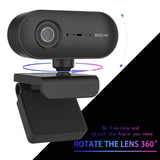 Webcam With Mic Autofocus HD 1080P High Definition