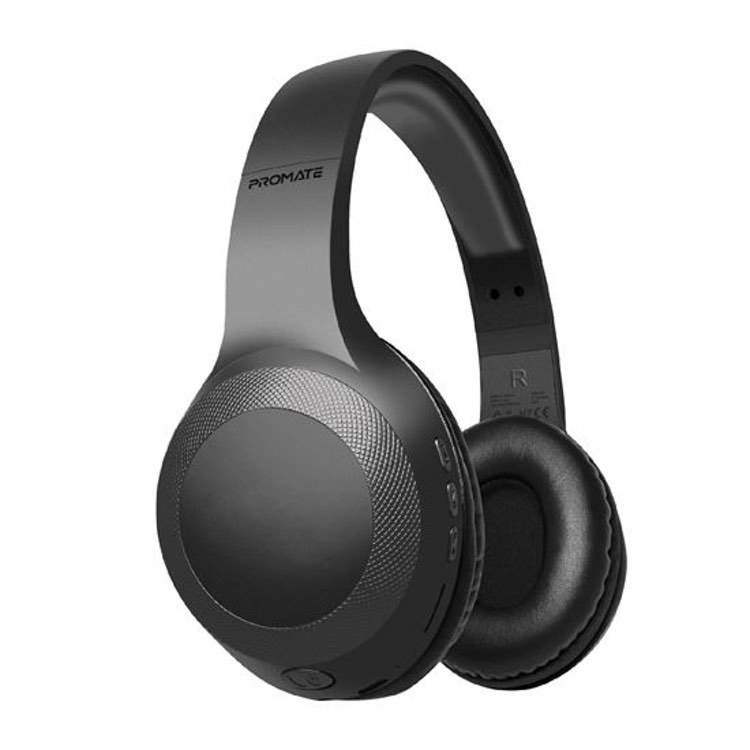 Wireless Headphones Bluetooth Deep Base PROMATE - Black
