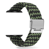 Braided Band for Apple Watch 49/45/44/42mm - Black Green