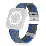 Latest Braided Band for Apple Watch 45/44/42mm - Blue Green