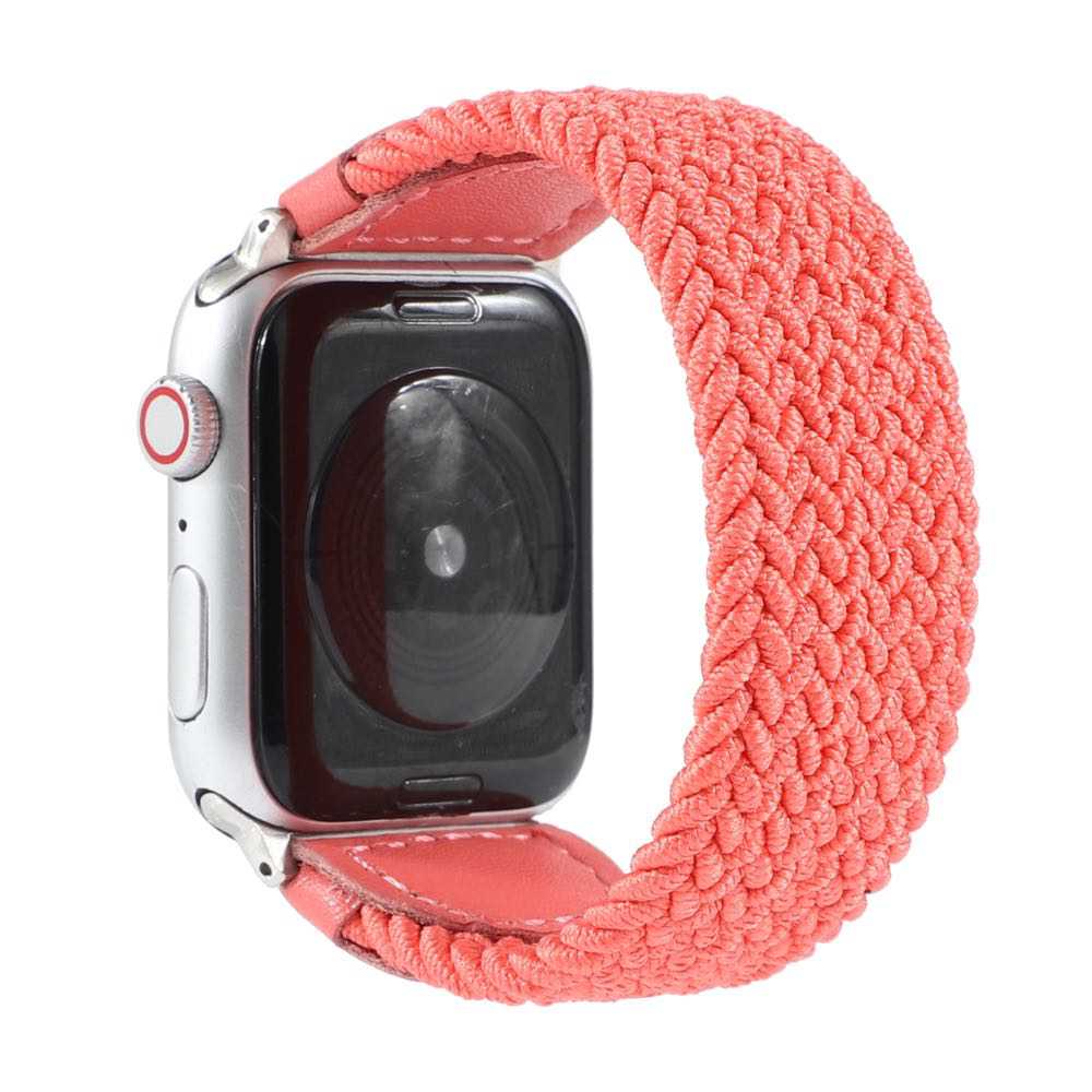 Apple Watch Band Braided 49/45/44/42mm - Rose Red