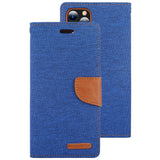 iPhone 12 Pro Max Case MERCURY GOOSPERY Canvas Diary - Blue