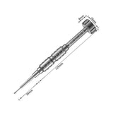 BEST 6 in 1 Mobile Phone Dismantling Screwdriver Tool Kit