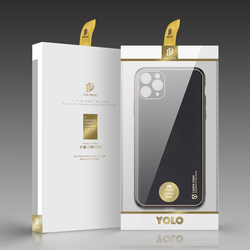 Yolo Series Back TPU, PC, PU Protective iPhone 11 Pro Max Case
