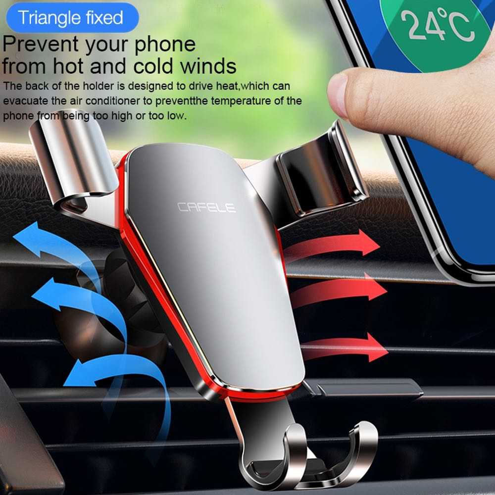 Car Phone Holder Air Outlet Mount CAFELE