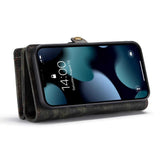 iPhone 13 Case CASEME Secure Wallet Case - Black