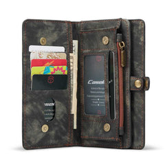 iPhone 13 Pro Case CASEME Detachable Secure Multi-Slot - Black
