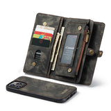iPhone 13 Pro Case CASEME Detachable Secure - Black
