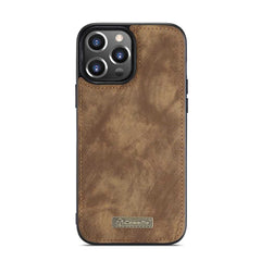 iPhone 13 Pro Case CASEME Detachable Secure Wallet - Brown