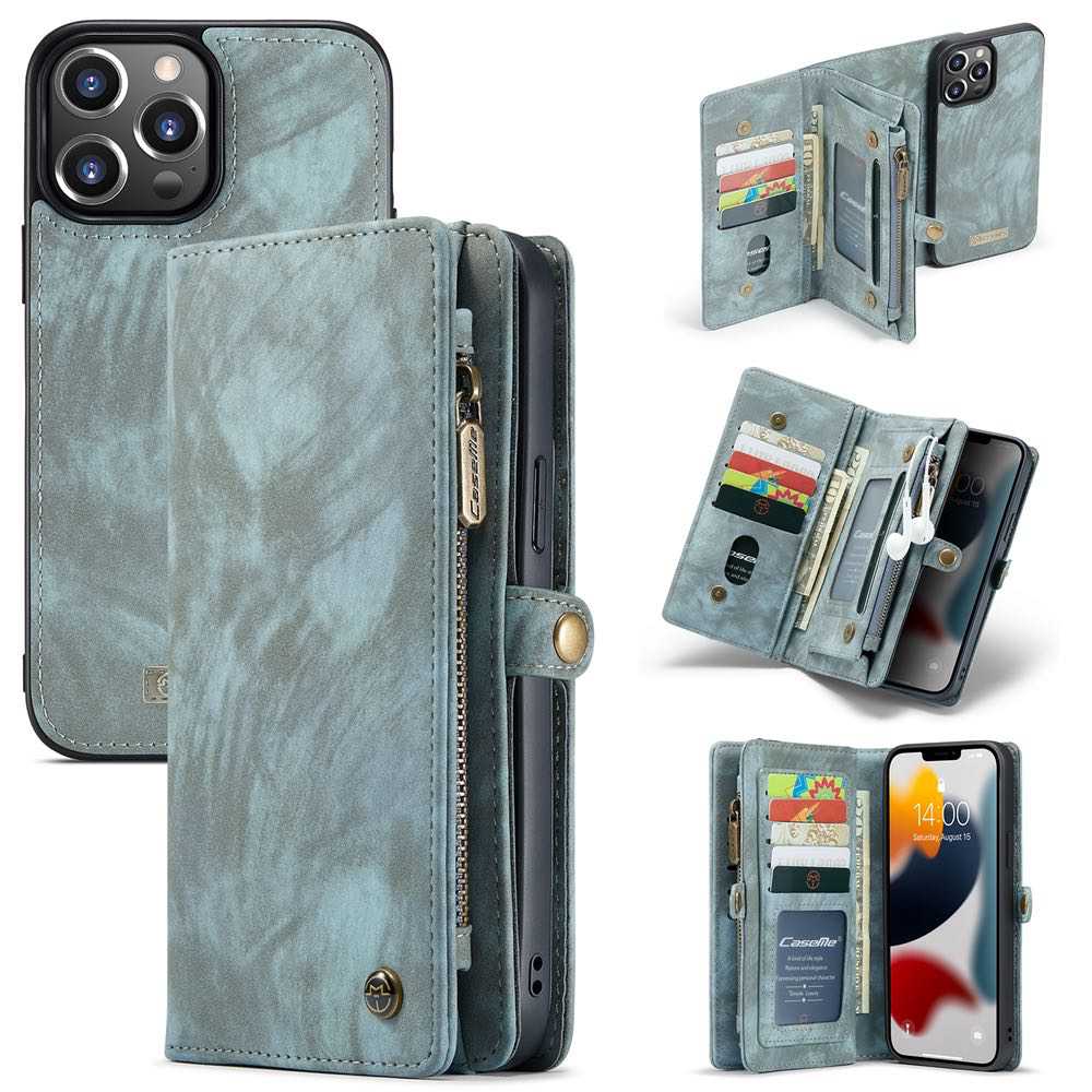 iPhone 13 Pro Max Case CASEME Detachable Secure Magnetic