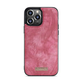 iPhone 13 Pro Max Case CASEME Multi-slot Detachable Red