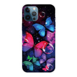 iPhone 12 / iPhone 12 Pro Case With Colourful Butterfly Design