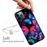Colourful Butterfly Design Soft TPU iPhone 12/iPhone 12 Pro Case