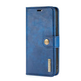 iPhone 13 Pro Max Case DG.MING Flip Detachable Magnetic - Blue