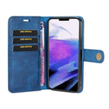 iPhone 13 Pro Max Case DG.MING Flip Detachable Magnetic - Blue