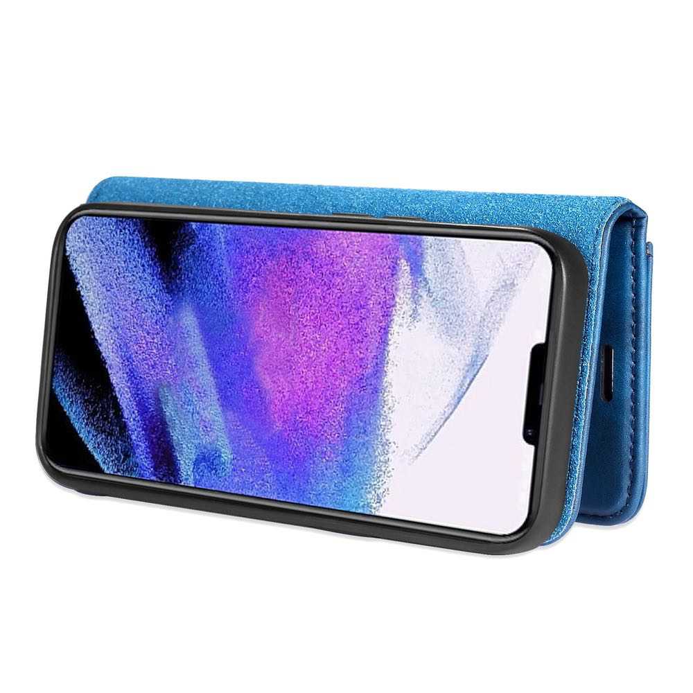 iPhone 13 Pro Max Case DG.MING Flip Detachable Magnetic - Blue