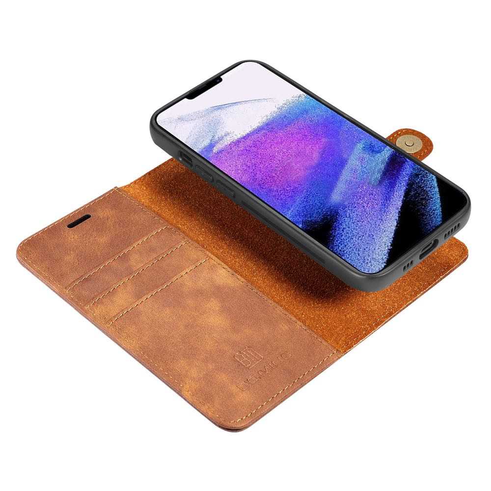 iPhone 13 Pro Max Case Detachable Secure Magnetic - Brown