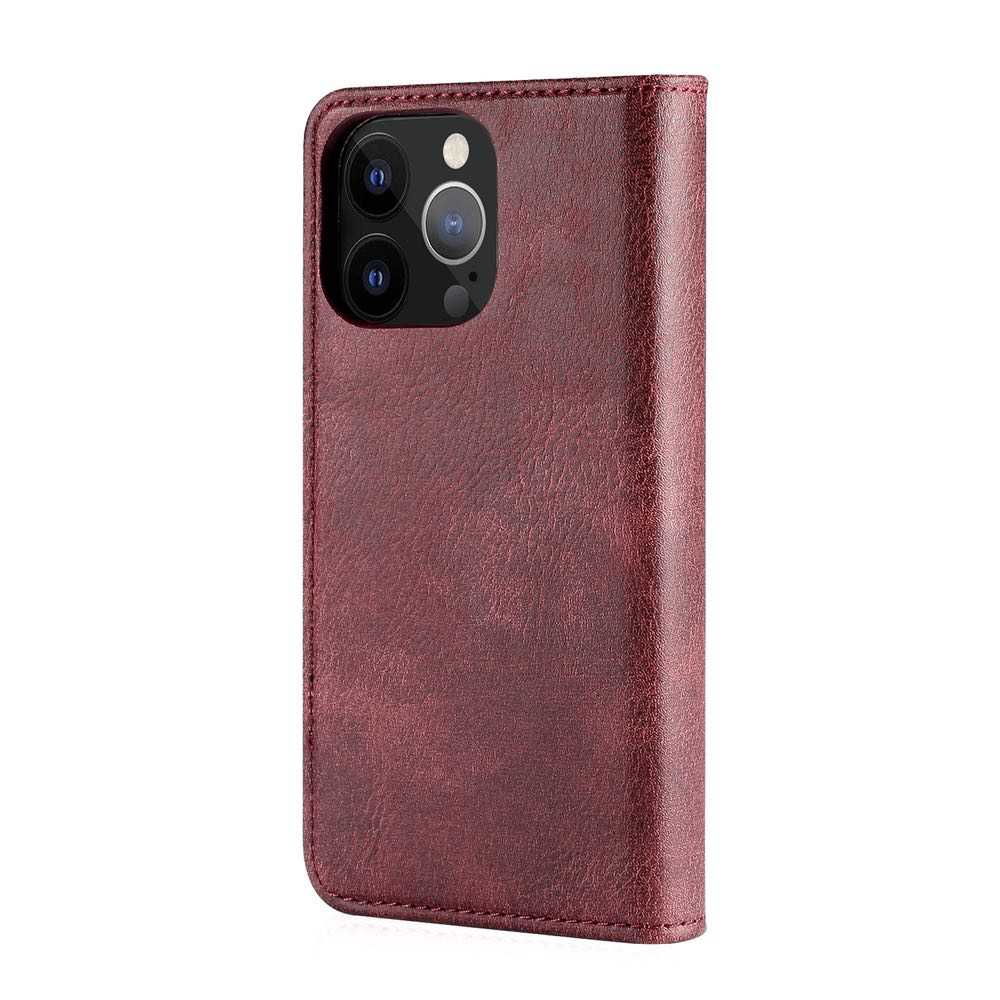 iPhone 13 Pro Case DG.MING Detachable Magnetic - Wine Red