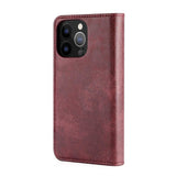 iPhone 13 Pro Case DG.MING Detachable Magnetic - Wine Red