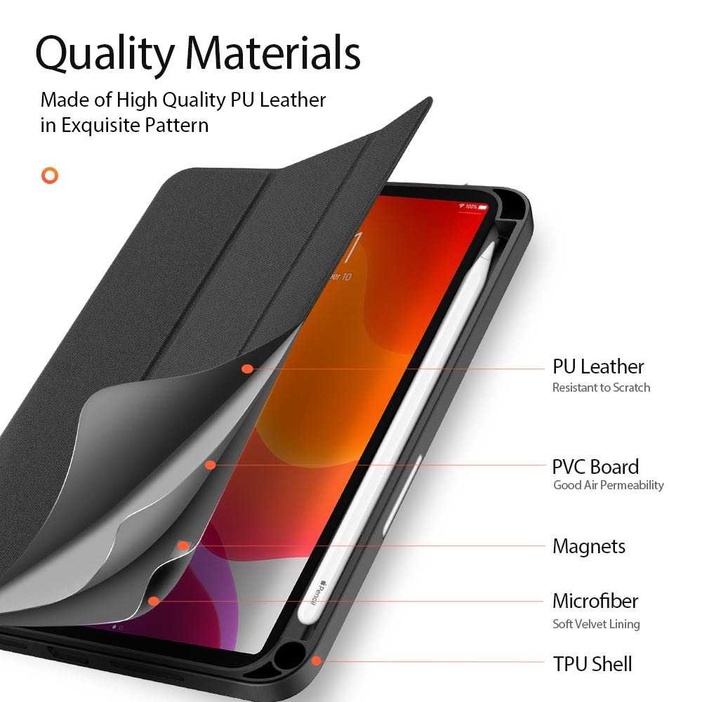 iPad Mini 6 Case DUX DUCIS Domo Secure & Protect - Black