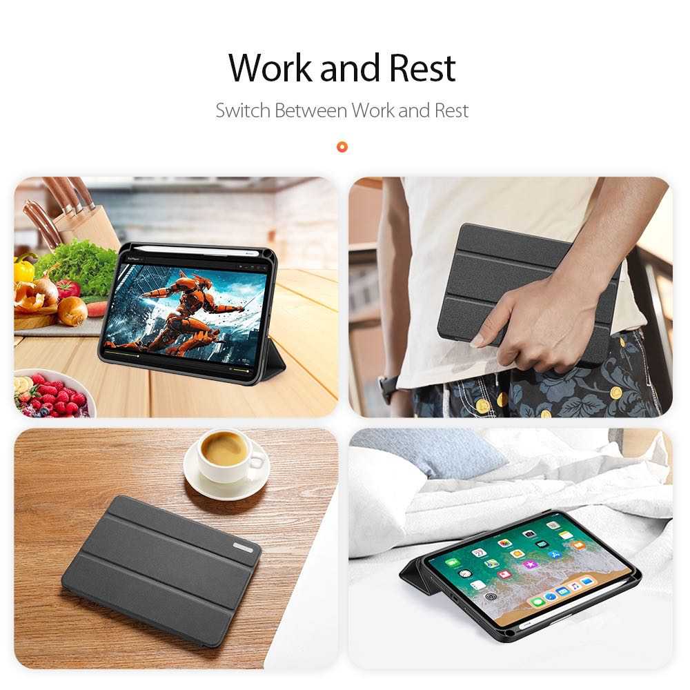 iPad Mini 6 Case DUX DUCIS Domo Secure & Protect - Black
