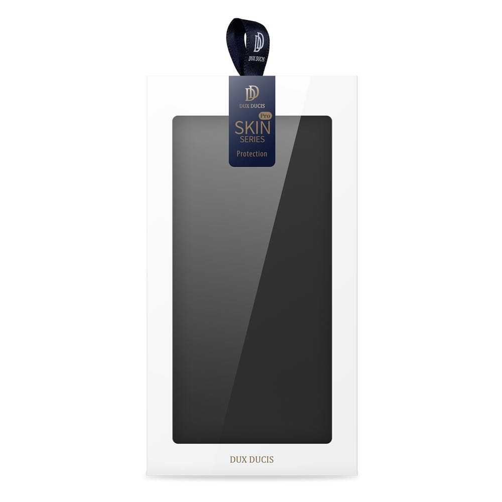 iPhone 13 Pro Case Made With PU Leather and TPU - Black