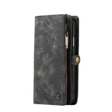 iPhone 11 Pro Max Case With Multi-slot Detachable Wallet - Black