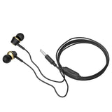 HOCO M70 Wired earphones With microphone - Black