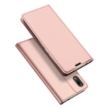 Huawei Y7 Pro 2019 Case Made With PU Leather + TPU - Rose Gold